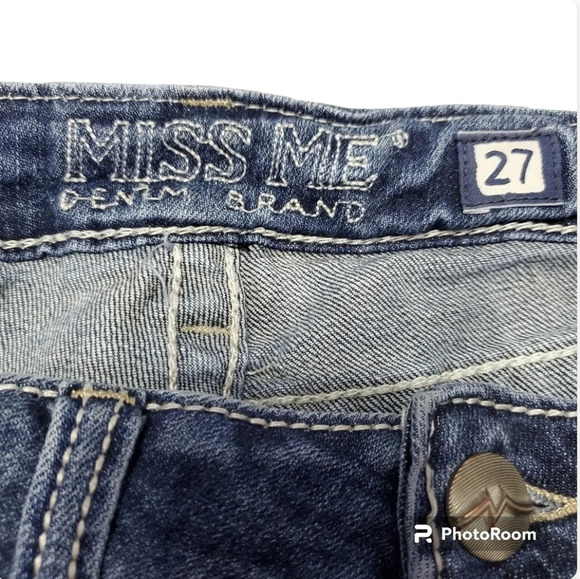 Miss Me Women's Boyfriend JB1061H Denim Shorts 27 - Picture 6 of 10